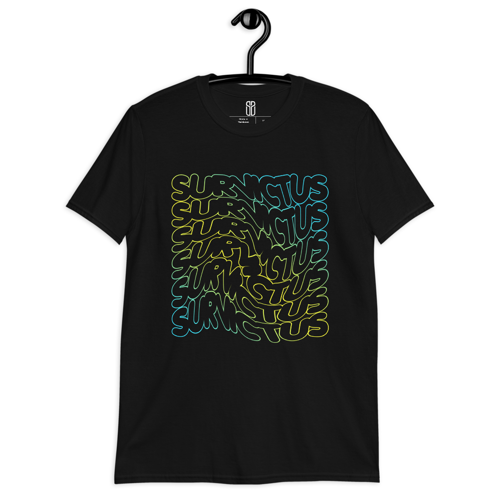 Camiseta Survictus Logo Azul Unisex