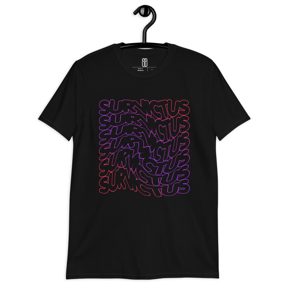 Camiseta Survictus Logo Rosa Unisex