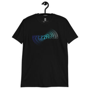 Camiseta Survictus Logo Espiral Azul Unisex