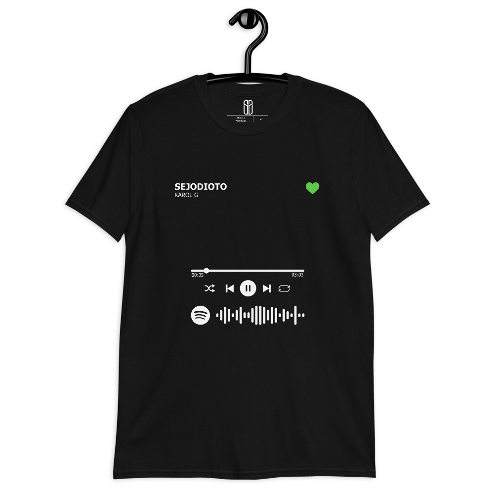 Camiseta Spotify SEJODIOTO Unisex