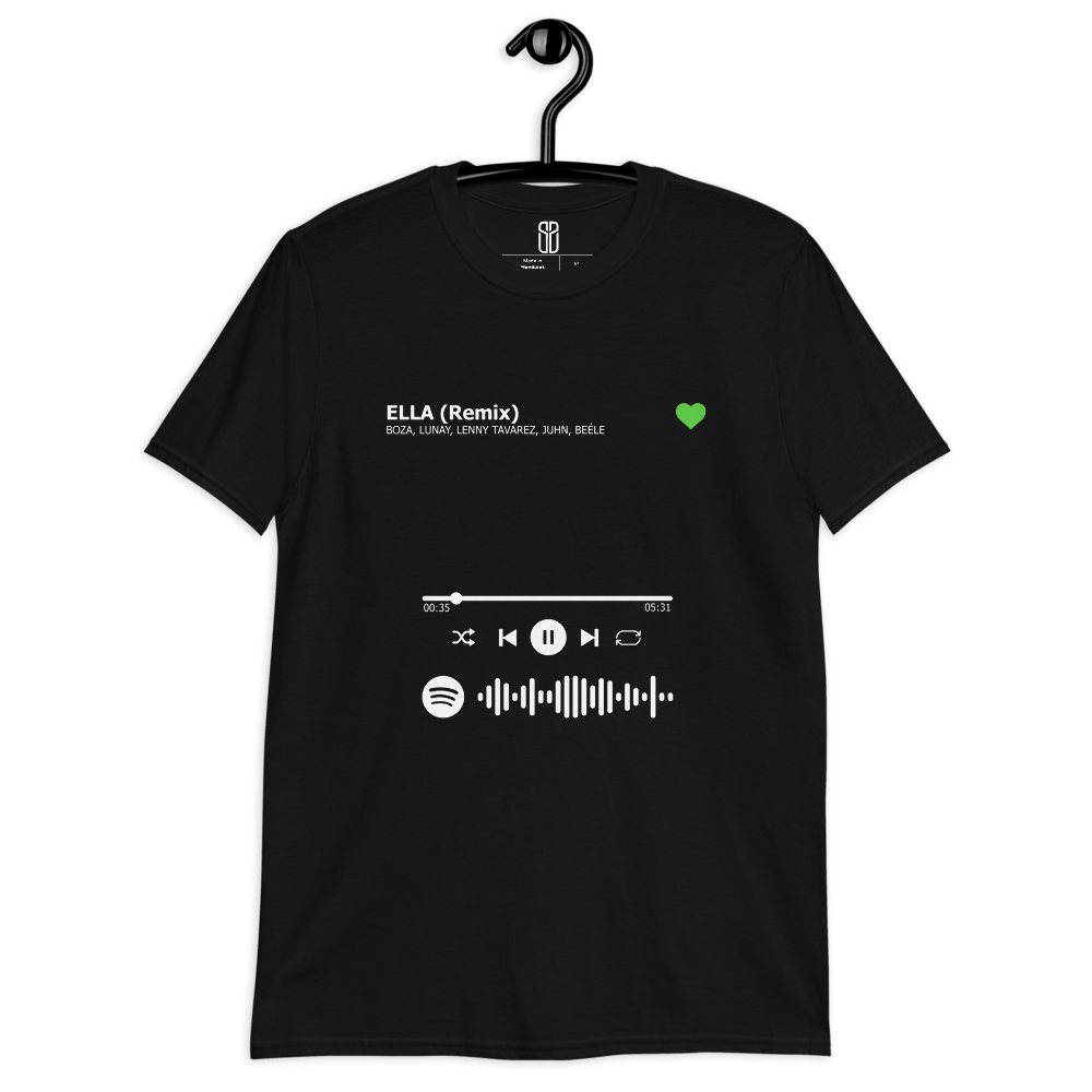 Camiseta Spotify ELLA (Remix) Unisex