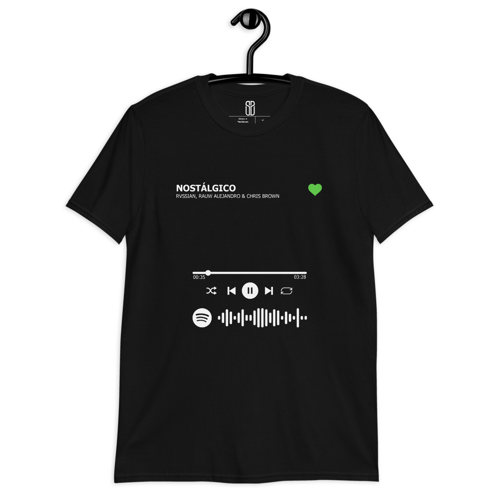 Camiseta Spotify Nostálgico Unisex