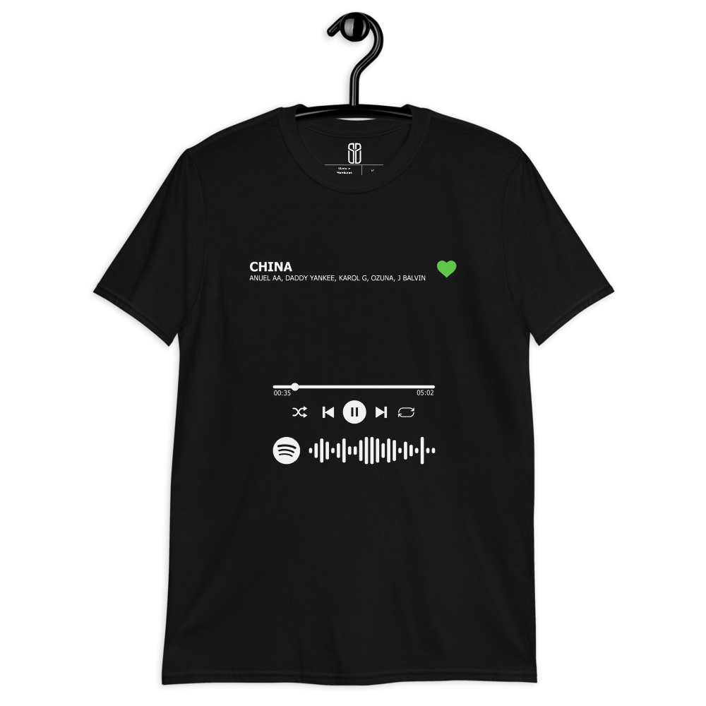 Camiseta Spotify China Unisex