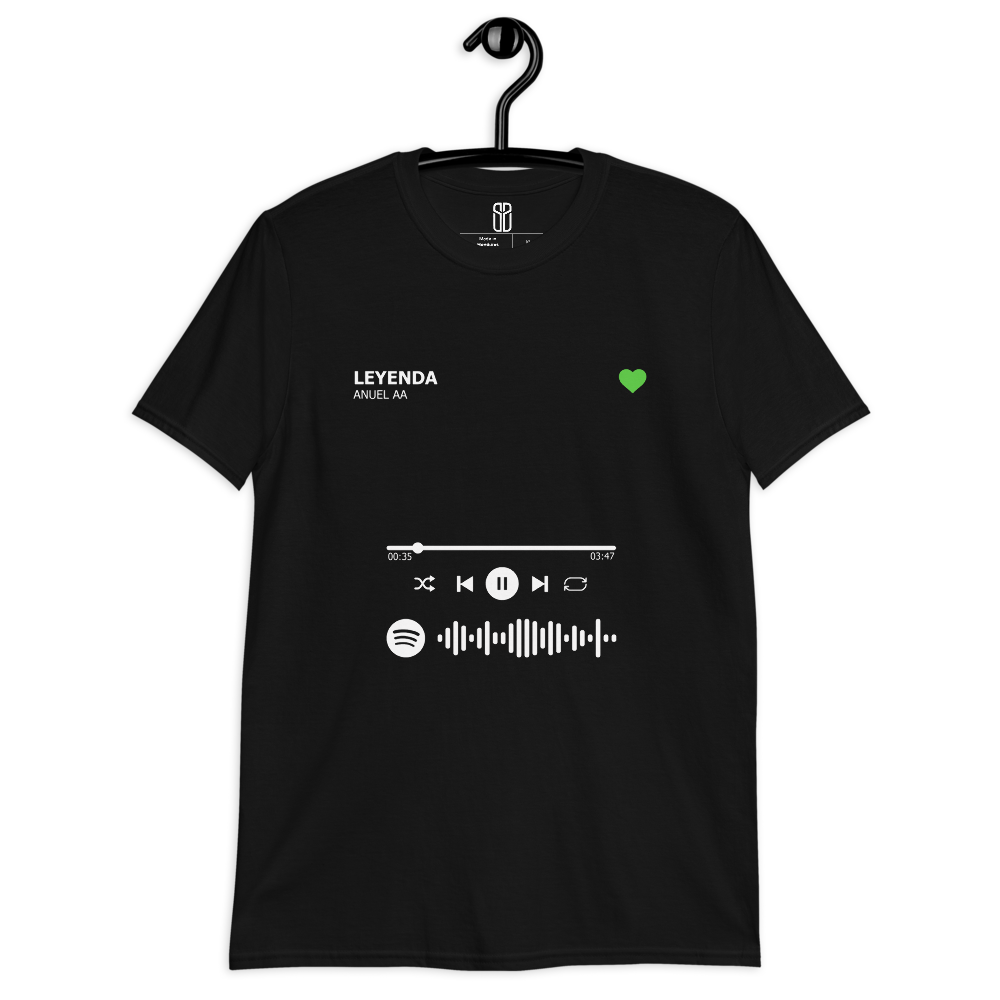 Camiseta Spotify Leyenda Unisex