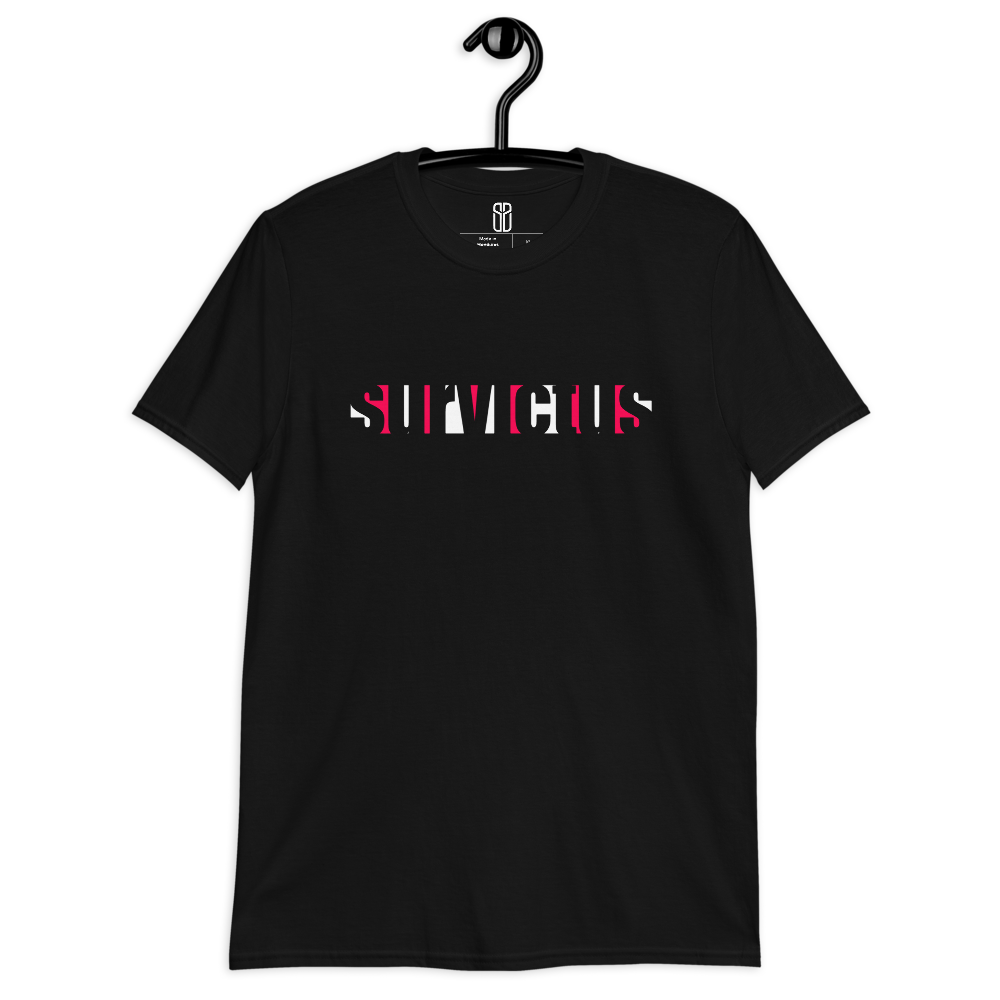 Camiseta Survictus Logo 2 Rosa Unisex***