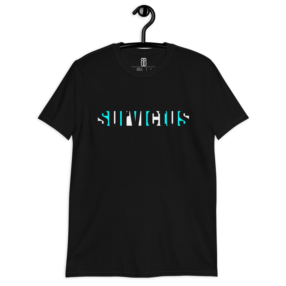 Camiseta Survictus Logo 2 Azul Unisex