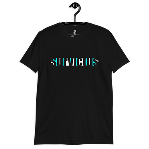 Camiseta Survictus Logo 2 Azul Unisex