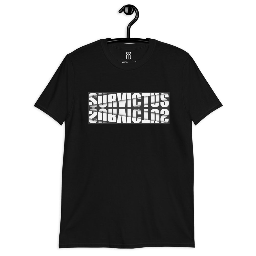 Camiseta Survictus Logo Doble Broken Unisex***