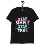 Camiseta Survictus Logo Stay Simple Unisex