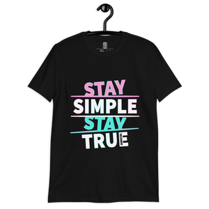 Camiseta Survictus Logo Stay Simple Unisex