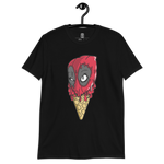 Camiseta Cartoon Deadpool Ice Cream Unisex