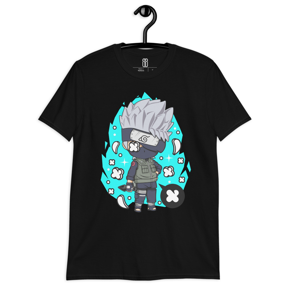 Camiseta Cartoon Kakashi Unisex