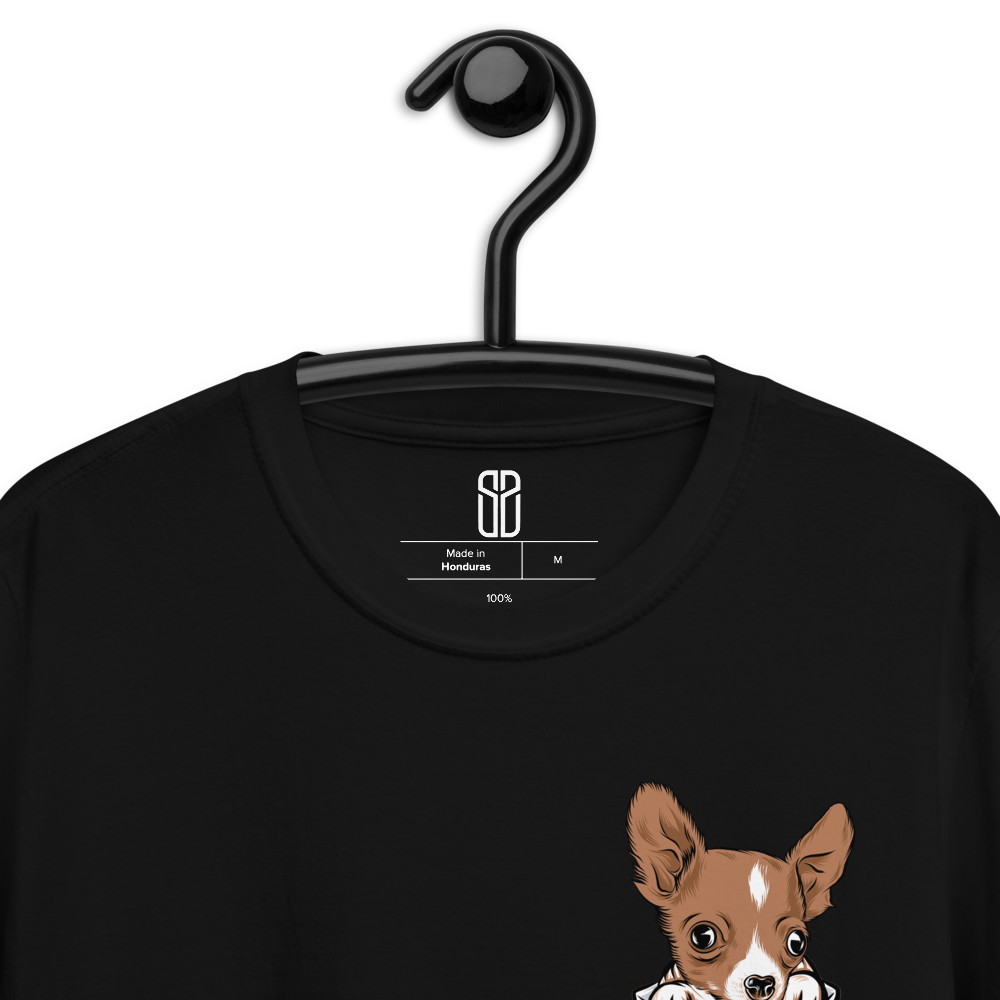 Camiseta POCKETS Dog 3 Unisex***