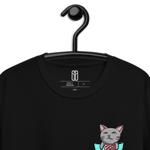 Camiseta POCKETS Cat Fish Unisex***