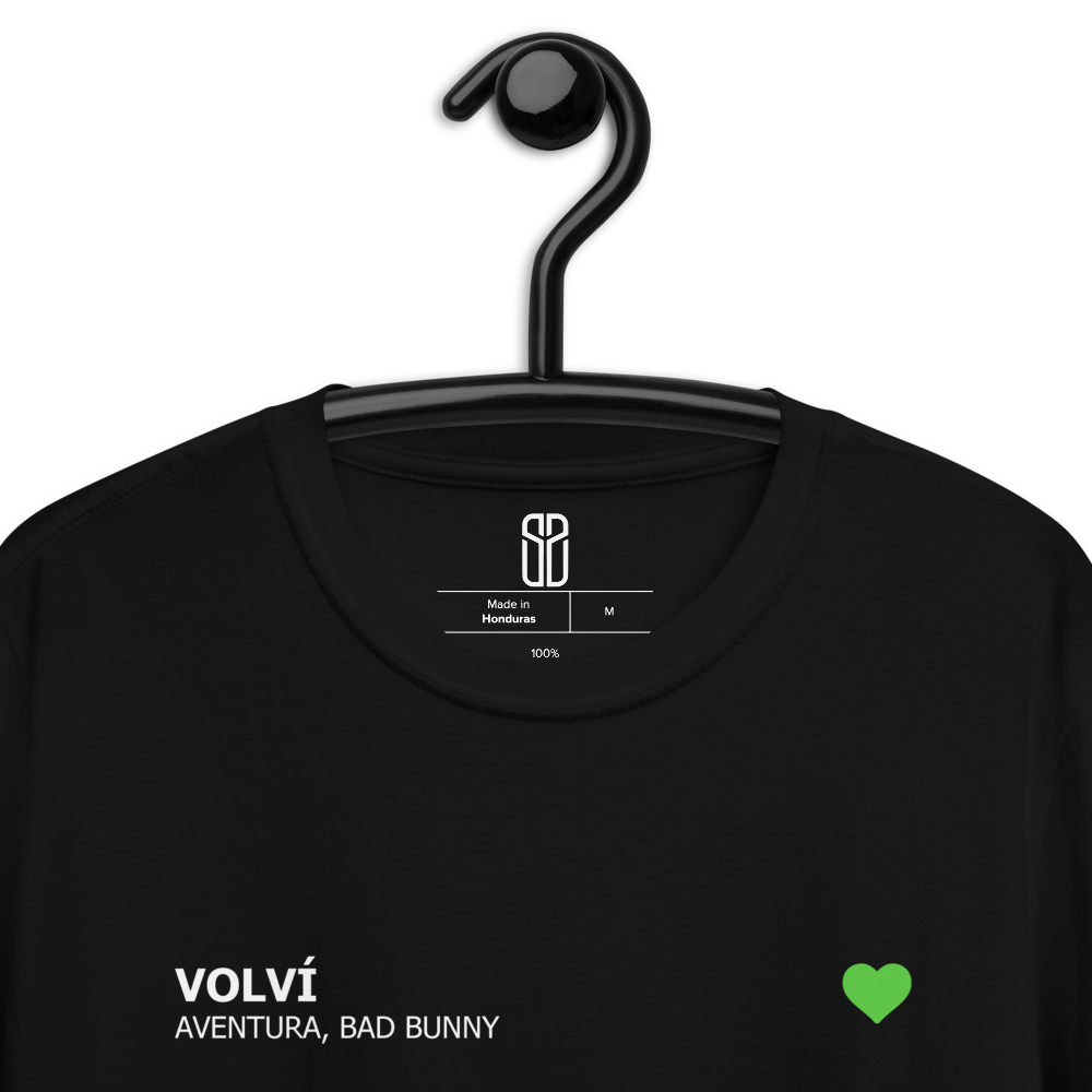 Camiseta Spotify VOLVÍ Unisex