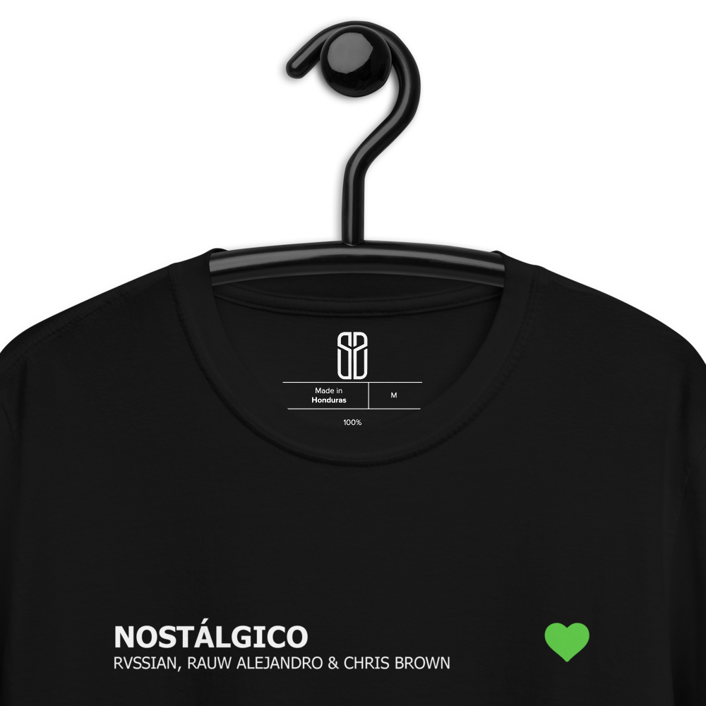 Camiseta Spotify Nostálgico Unisex