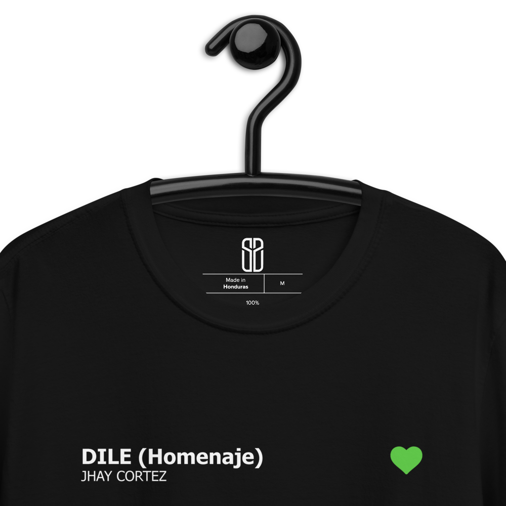 Camiseta Spotify Dile (Homenaje) Unisex