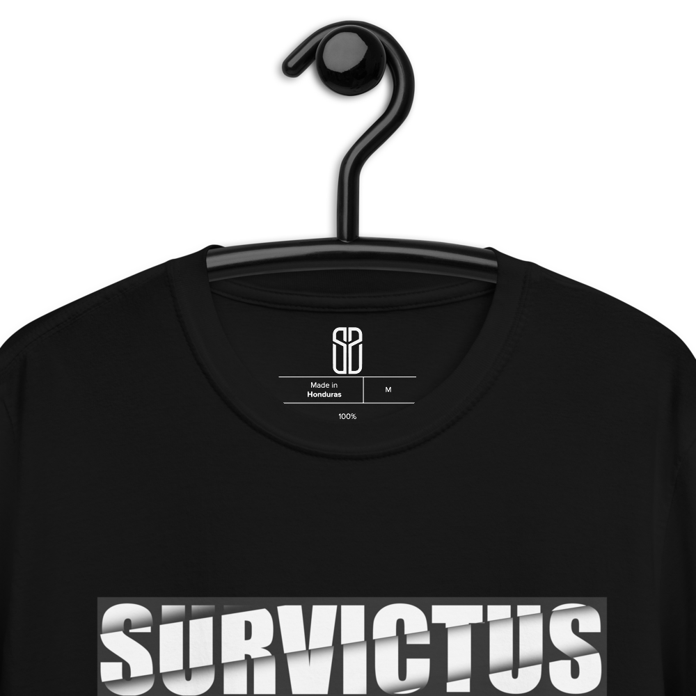 Camiseta Survictus Logo Doble Broken Unisex***