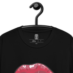 Camiseta Cartoon Labios Bala Unisex***