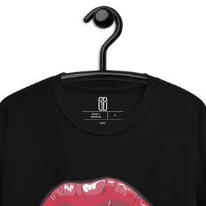 Camiseta Cartoon Labios Bala Unisex***